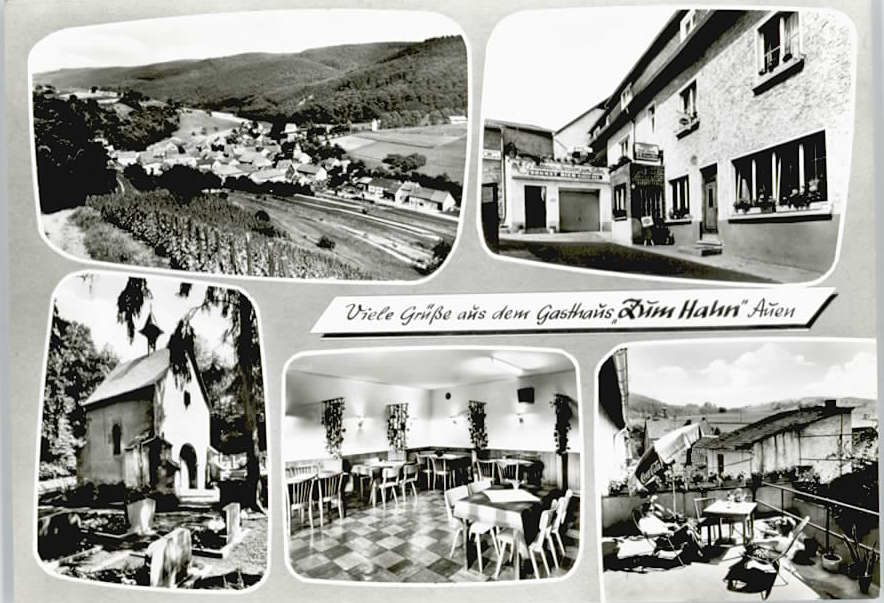 Auen Monzingen Gasthaus Pension Zum Hahn