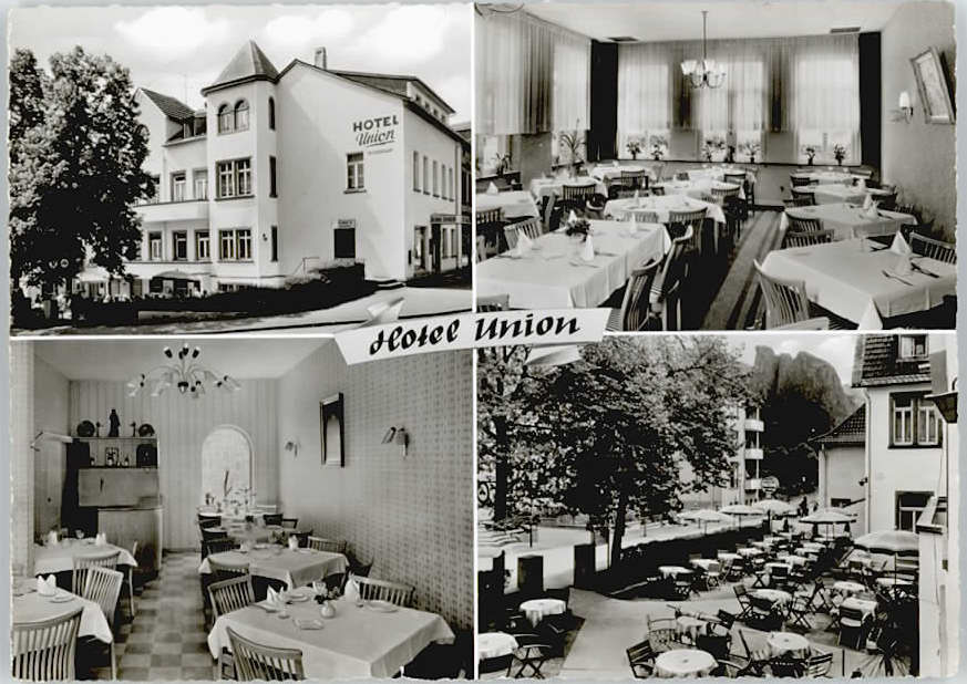 Bad Muenster Stein Ebernburg Hotel Union Cafe Schmitter