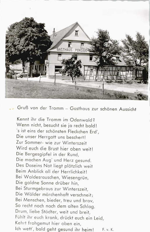 Wald-Michelbach Gasthaus Pension Zur schoenen Aussicht