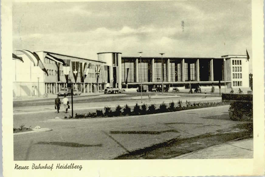 Heidelberg Neckar Bahnhof