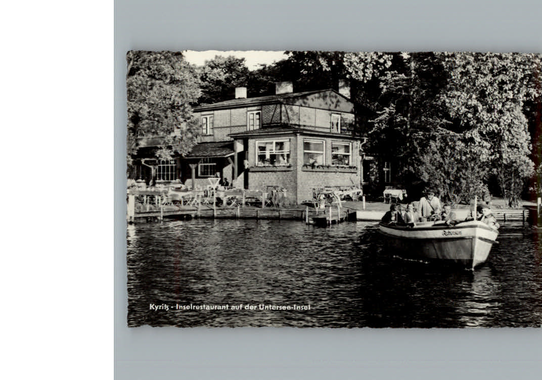 Kyritz Brandenburg Restaurant Insel