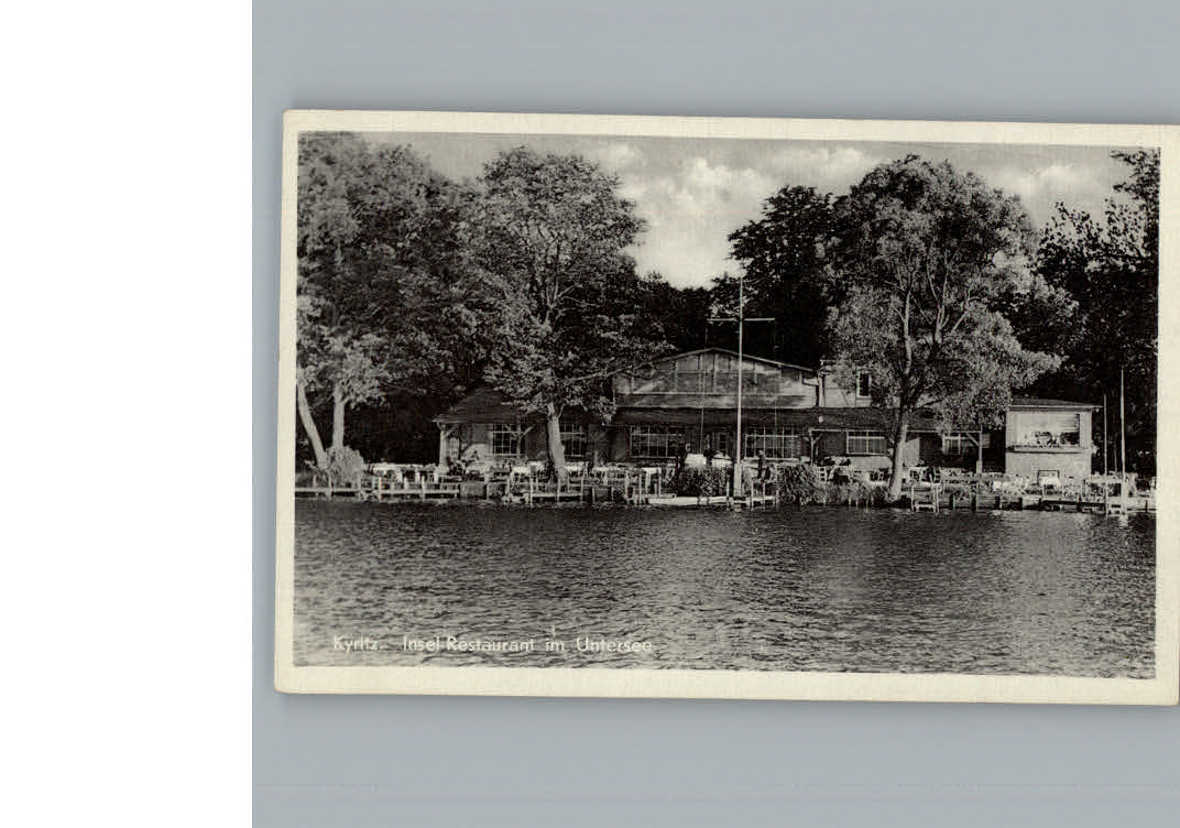 Kyritz Brandenburg Restaurant Insel