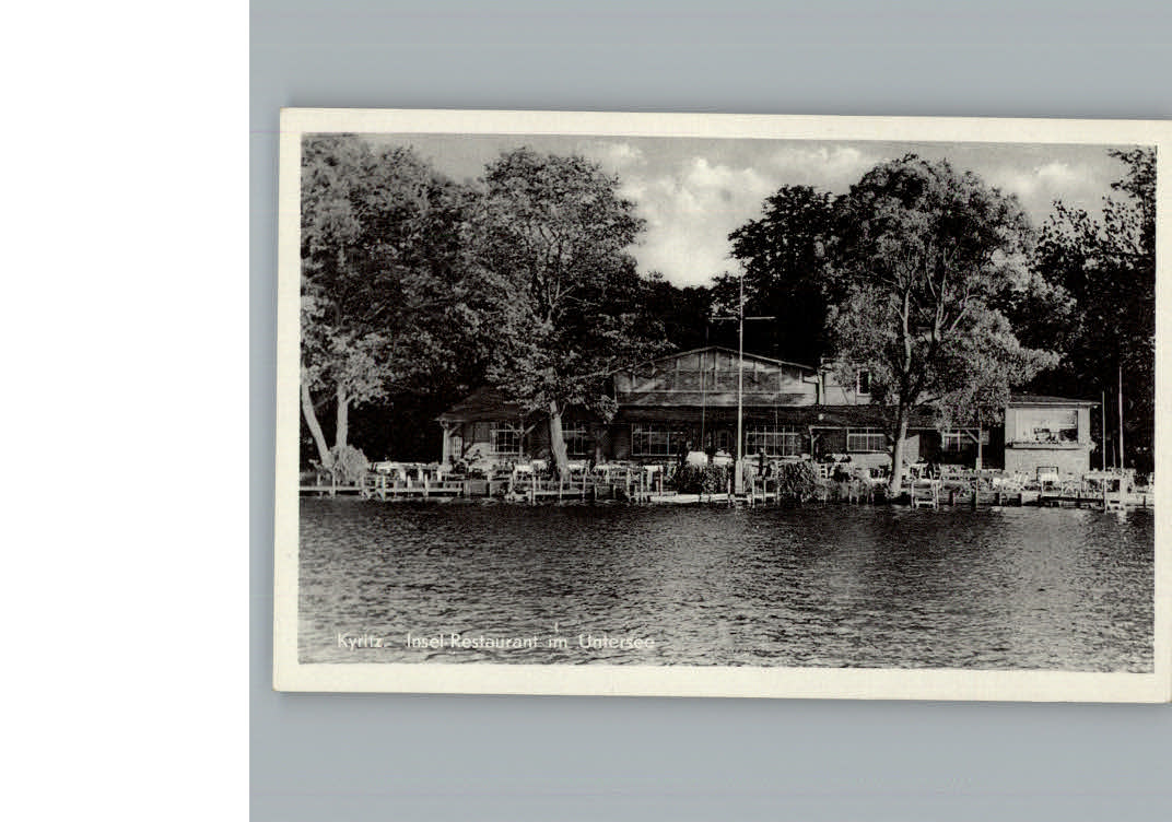 Kyritz Brandenburg Restaurant Insel