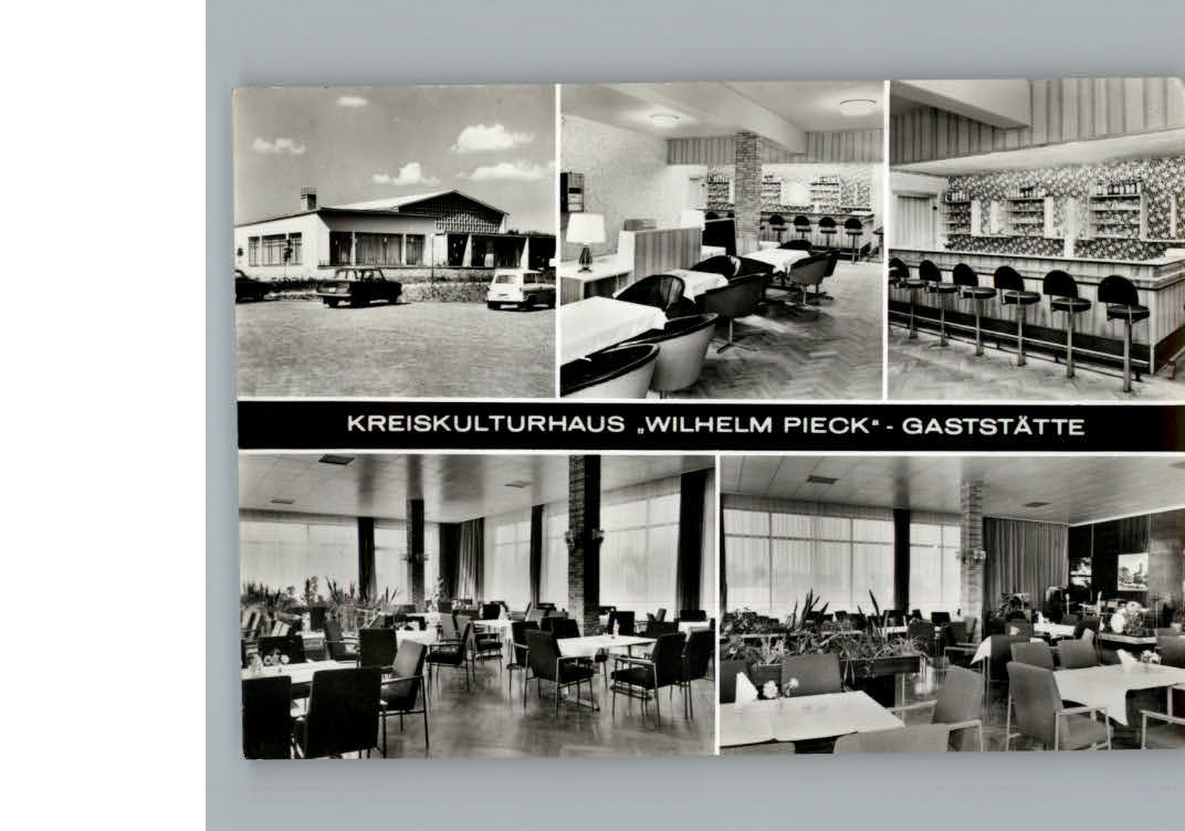 Kyritz Brandenburg Gaststaette Wilhelm Pieck