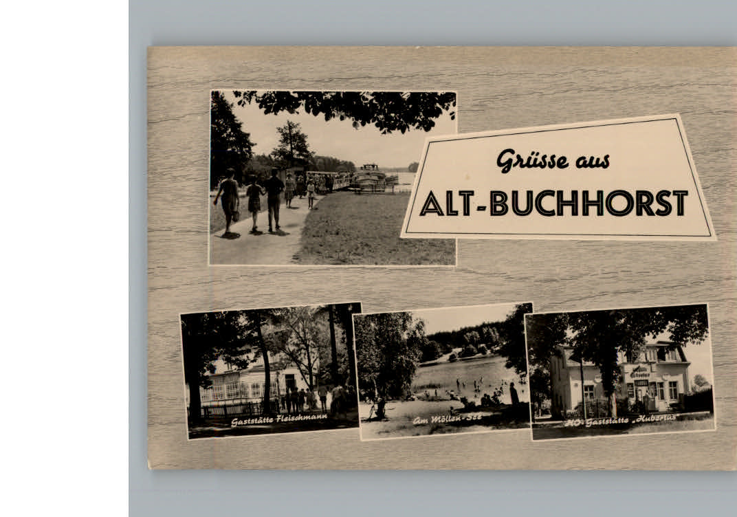 Alt-Buchhorst Gaststaette Fleischmann