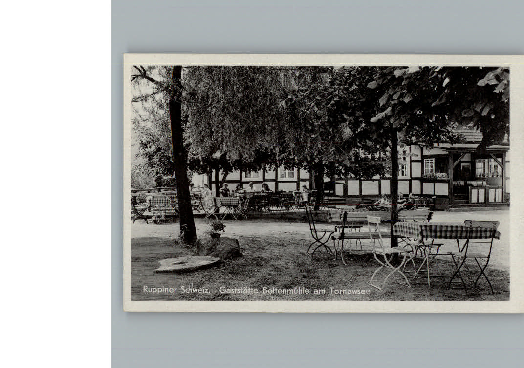 Tornow  Koenigswusterhausen Berlin Gaststaette Boltenmuehle