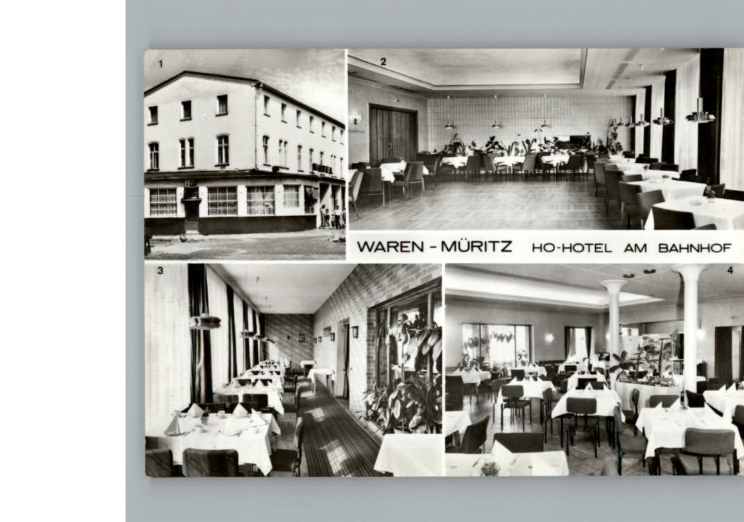 Waren Mueritz Hotel am Bahnhof