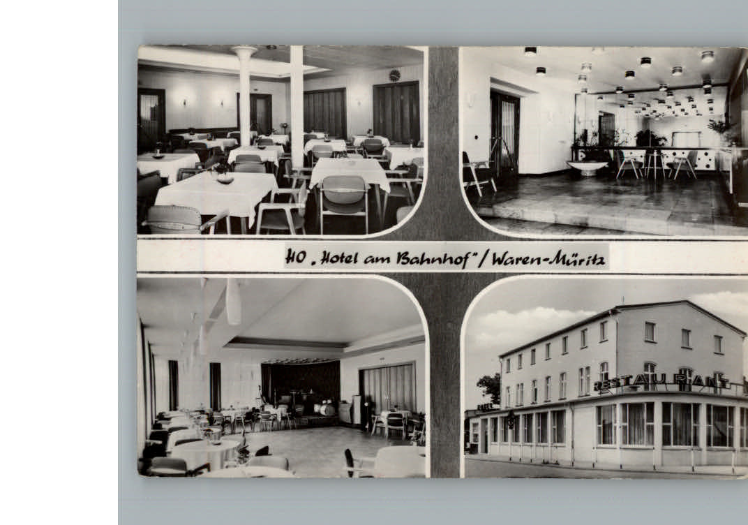 Waren Mueritz Hotel am Bahnhof