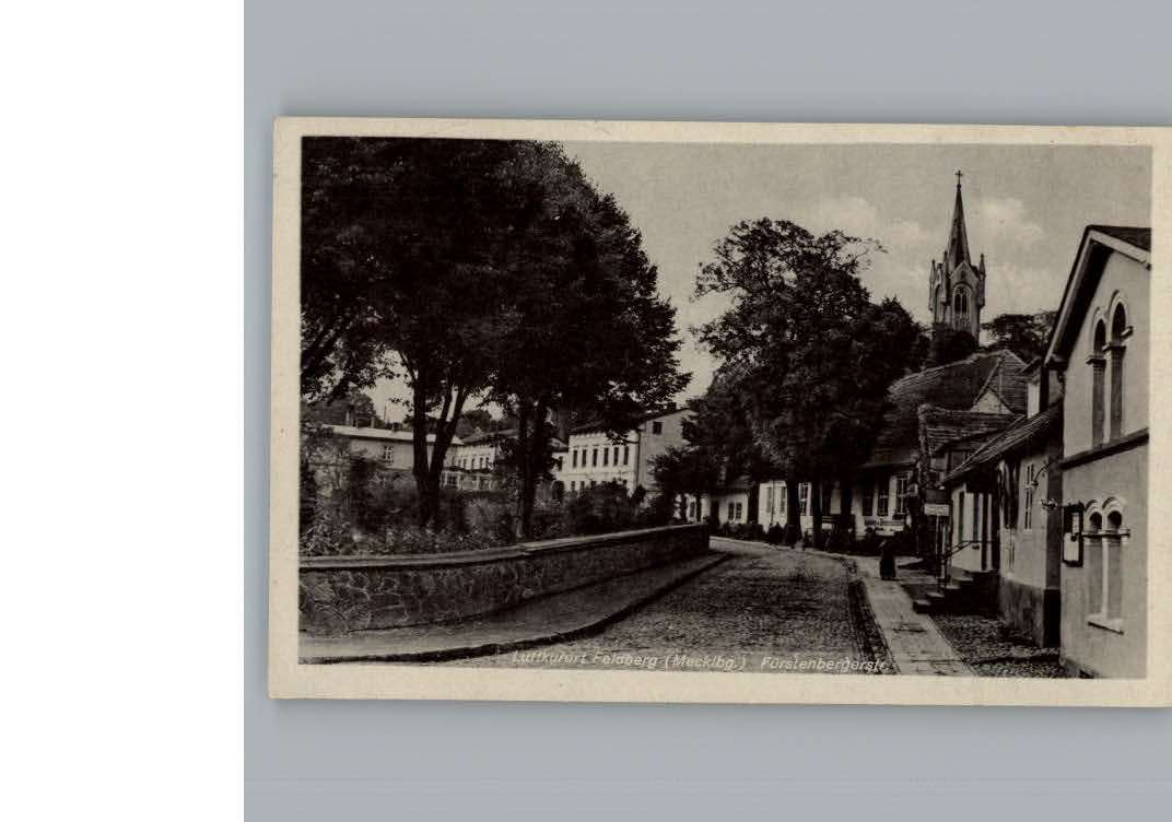 Feldberg Mecklenburg Fuerstenbergerstrasse