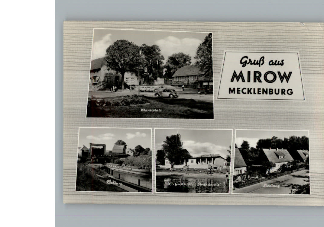 Mirow Gaststaette Standhalle