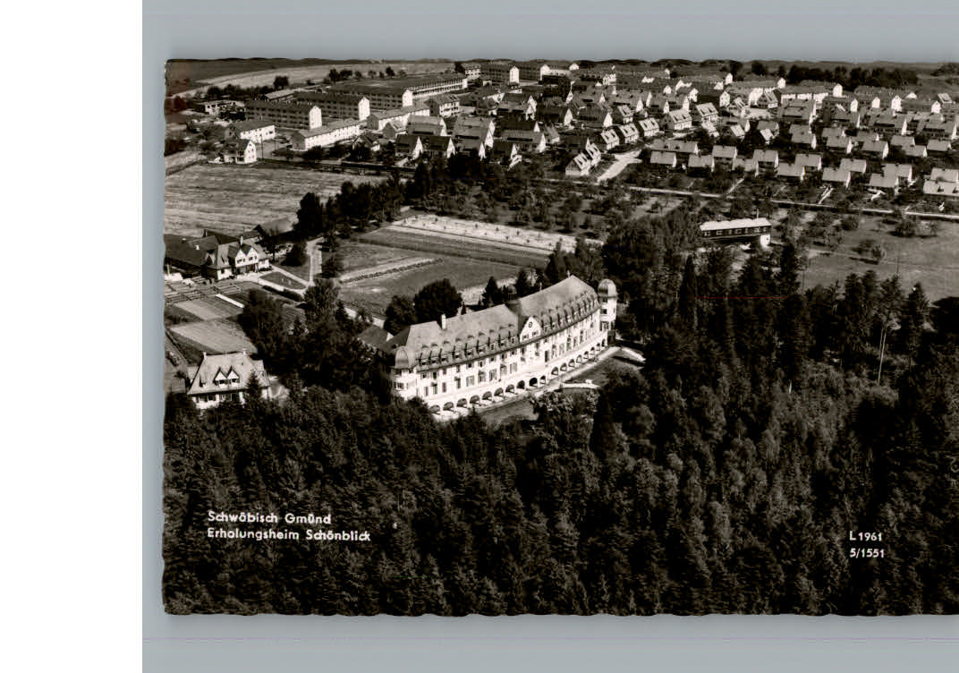 Schwaebisch Gmuend Fliegeraufnahme