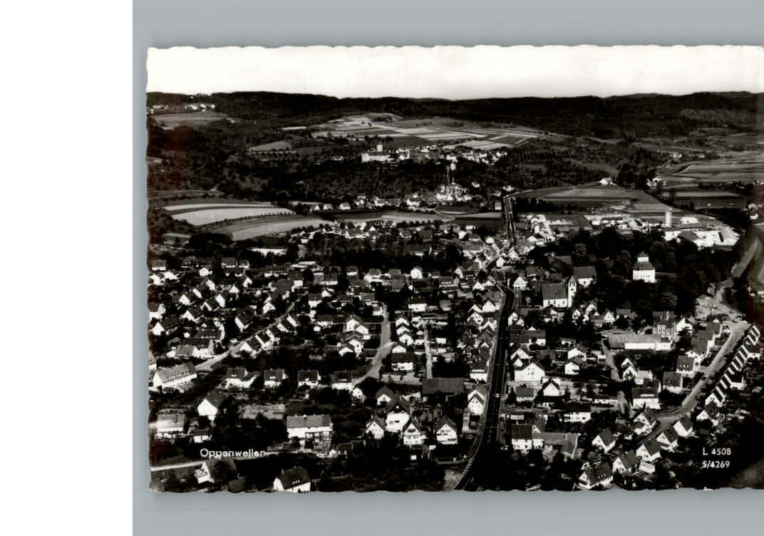 Oppenweiler Fliegeraufnahme