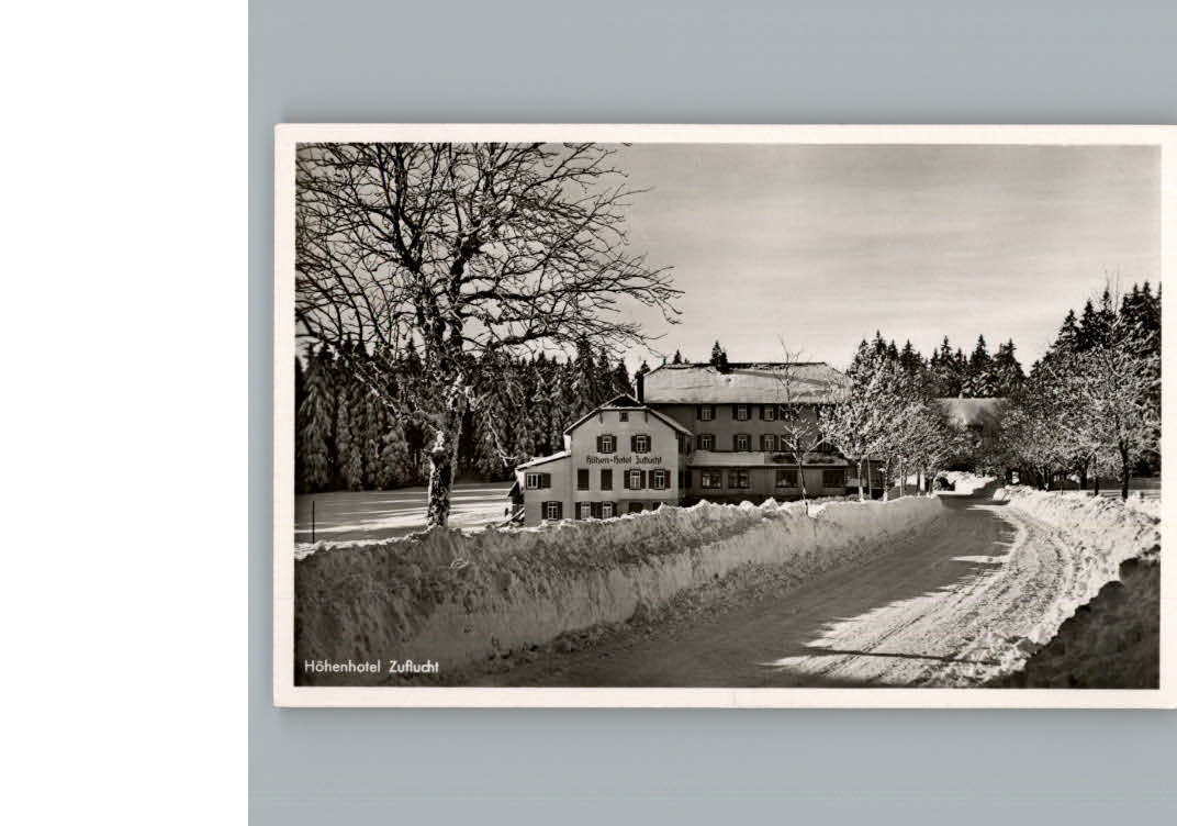 Kniebis Freudenstadt Hotel Zuflucht