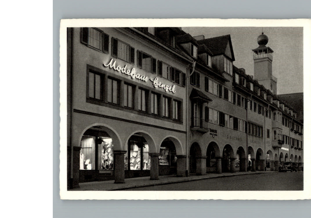 Freudenstadt Oberer Marktplatz Geschaeft Modehaus