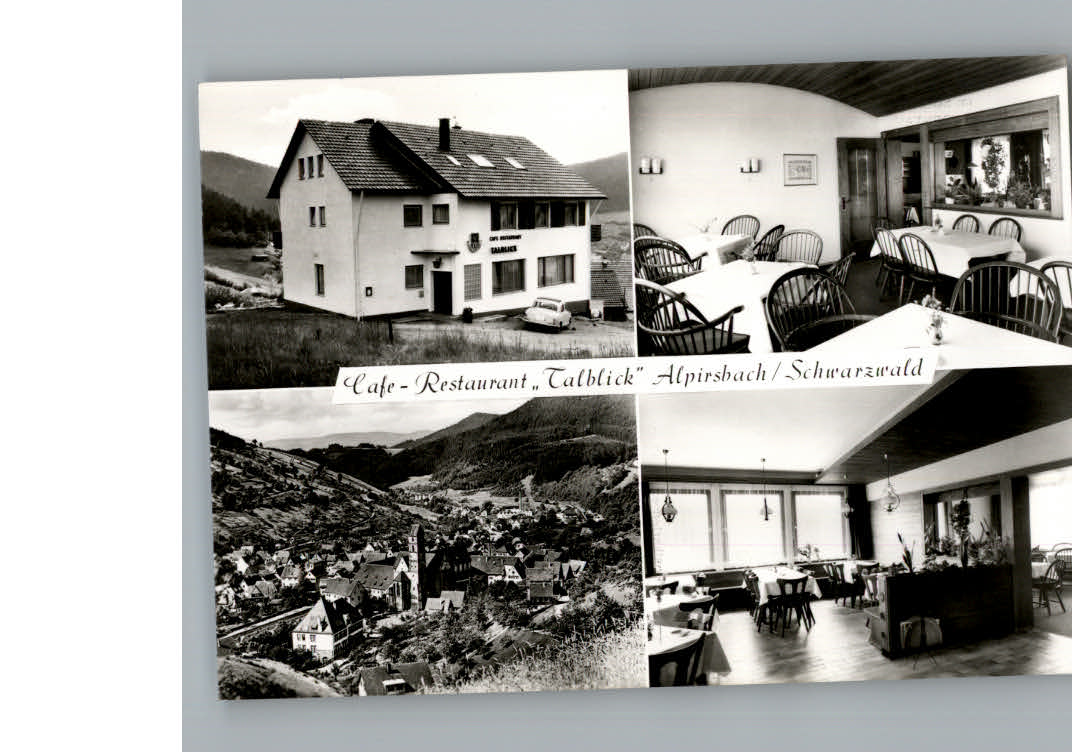 Alpirsbach Cafe Restaurant Talblick
