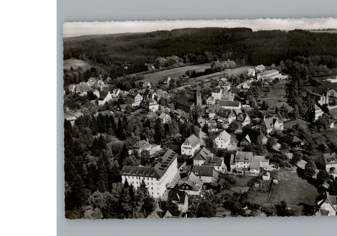 Schoemberg Schwarzwald Fliegeraufnahme