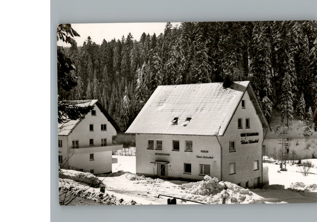 Hundsbach Forbach Cafe Restaurant Pension Feiner Schnabel