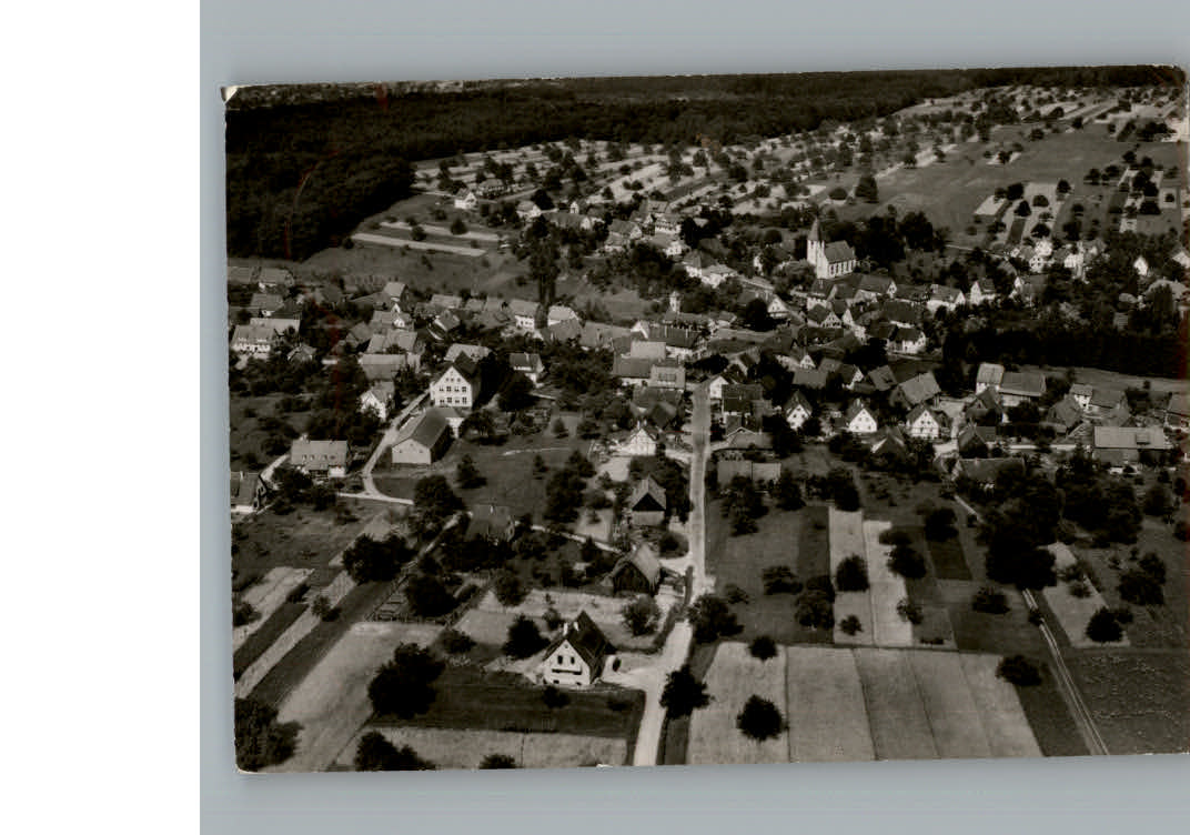 Feldrennach Fliegeraufnahme