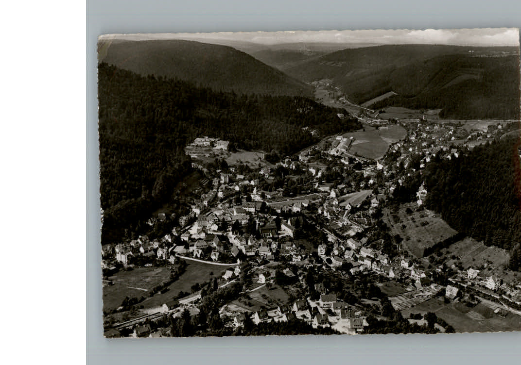 Bad Herrenalb Fliegeraufnahme