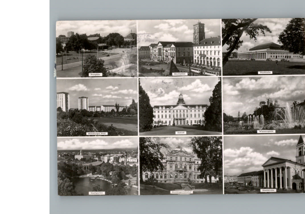 Karlsruhe Baden Mehrfachansicht