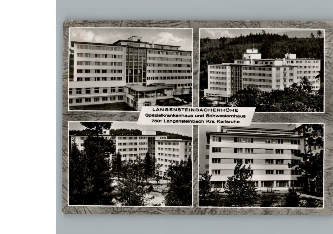 Langensteinbach Karlsbad Krankenhaus Langensteinbacherhoehe