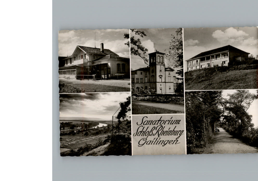Gailingen Sanatorium Schloss Rheinburg