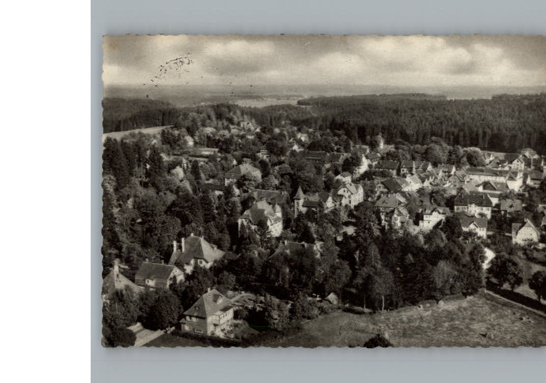 Koenigsfeld Schwarzwald Fliegeraufnahme