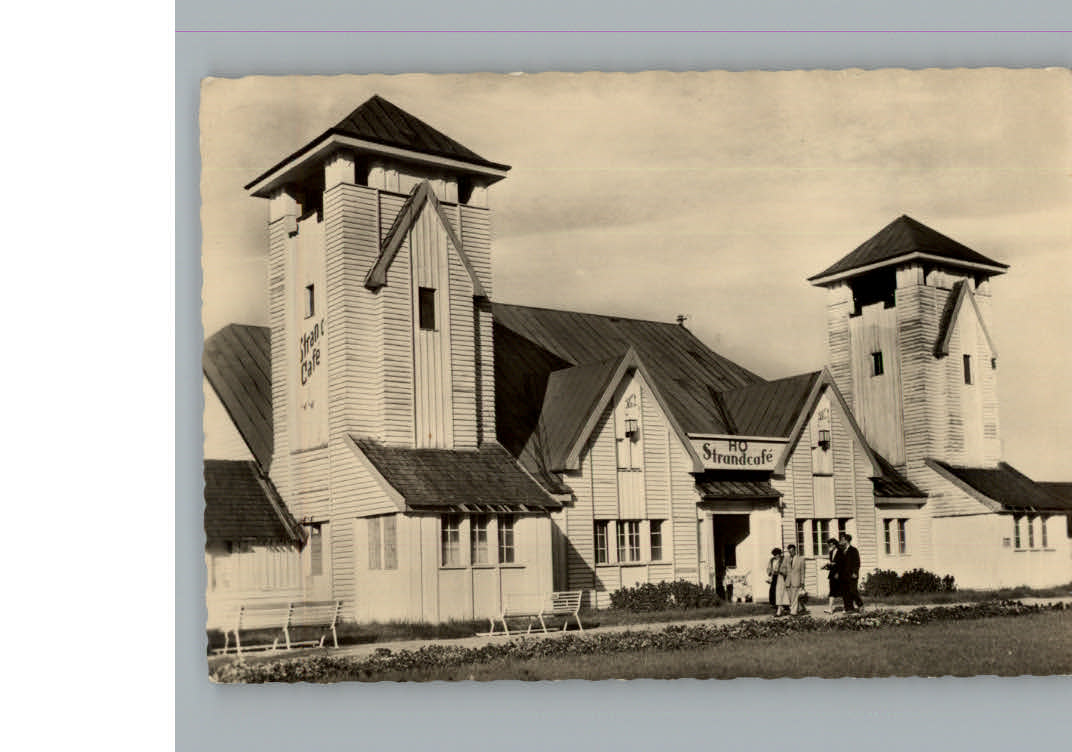 Heringsdorf Ostseebad Usedom Gaststaette Strandcafe