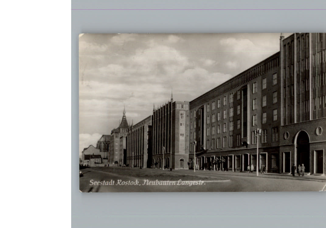 Rostock Langestrasse