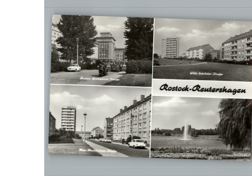 Reutershagen Rostock Rudolf - Breitscheid - Strasse