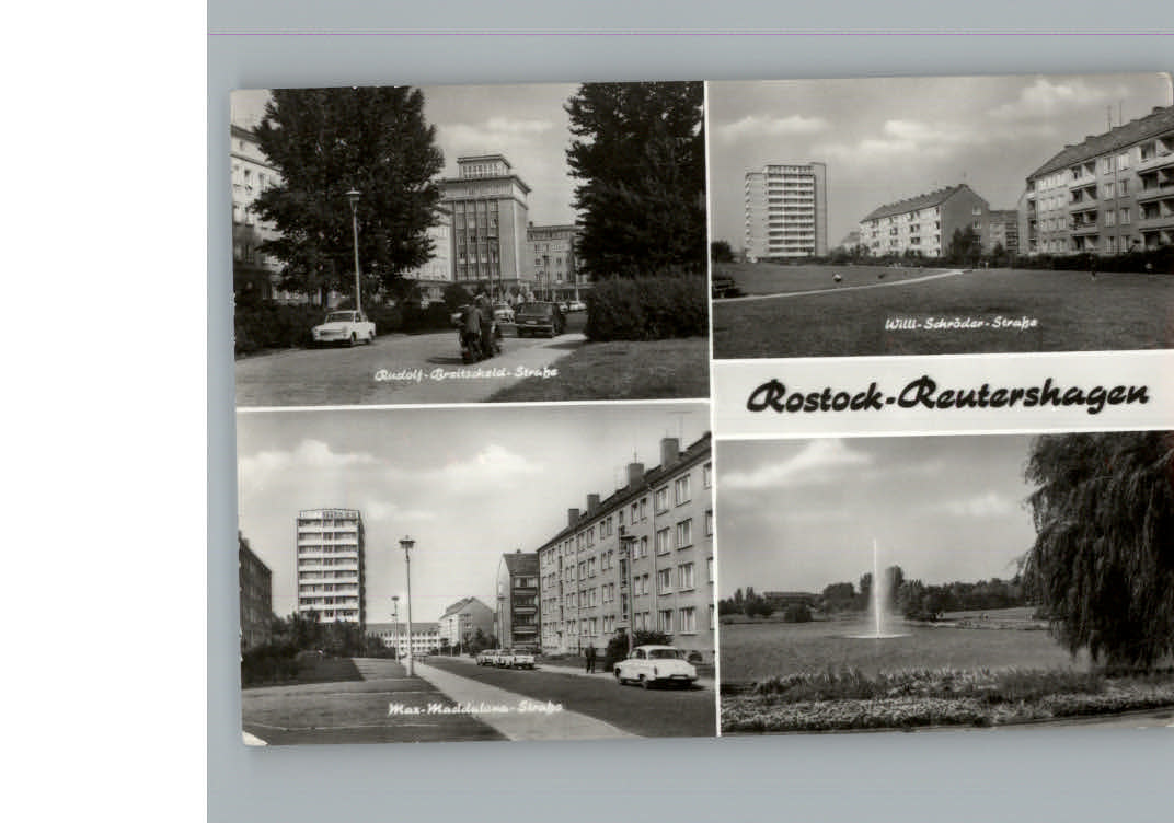 Reutershagen Rostock Rudolf - Breitscheid - Strasse