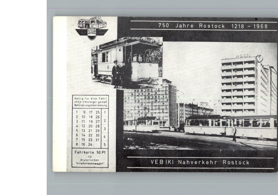Rostock Strassenbahn
