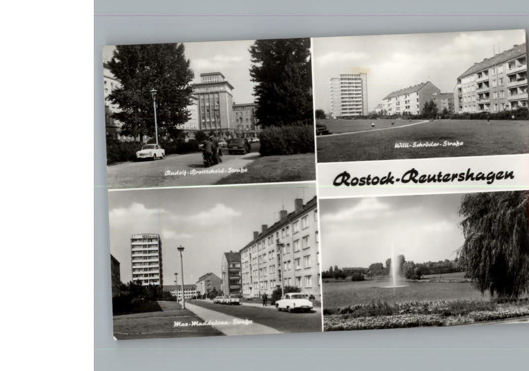 Reutershagen Rostock Rudolf - Breitscheid - Strasse