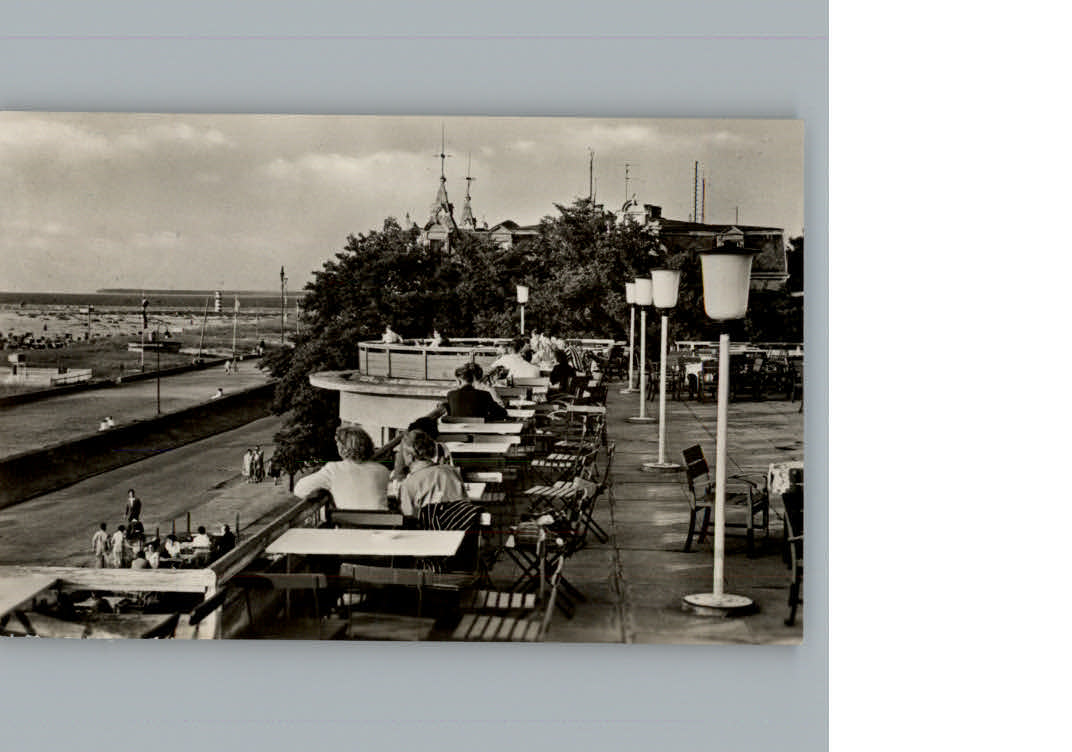 Warnemuende Ostseebad Gaststaette Strandhaus