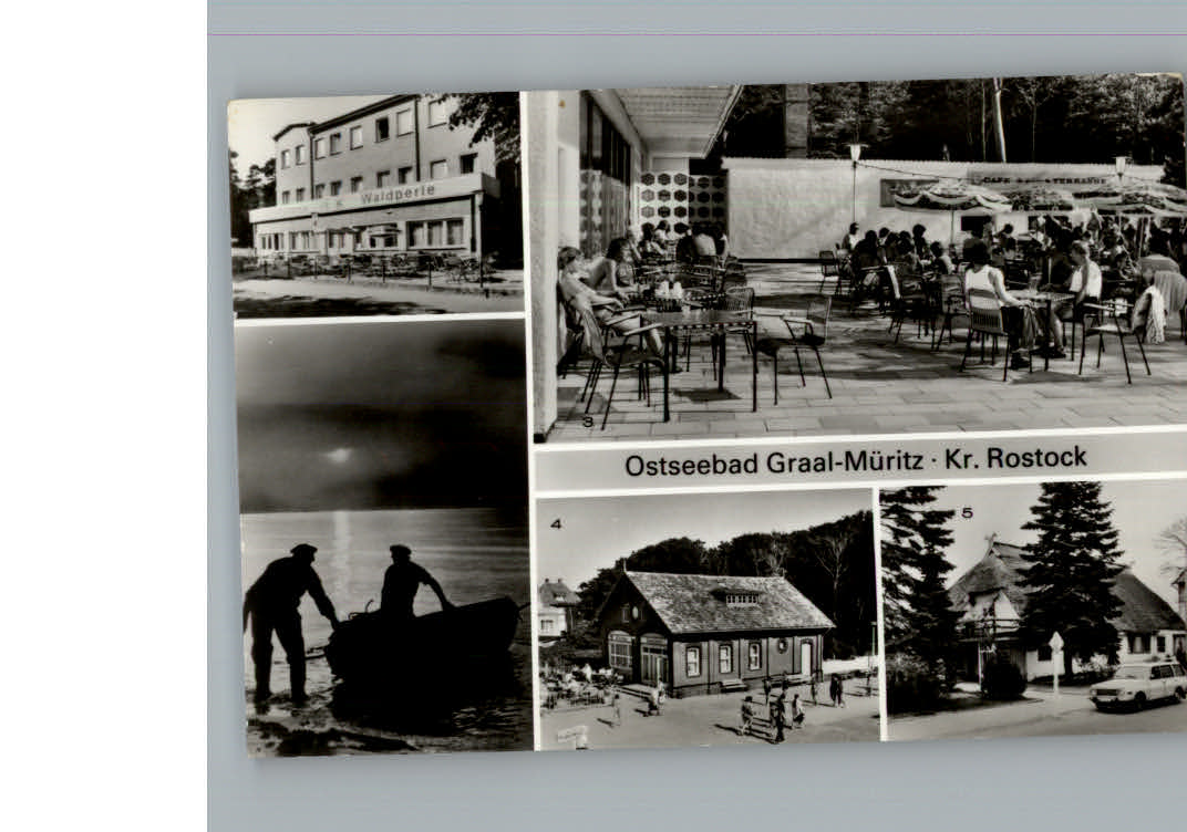 Graal-Mueritz Ostseebad Gaststaette Waldperle