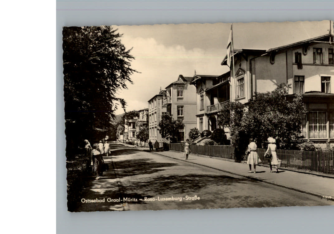 Graal-Mueritz Ostseebad Rosa - Luxemburg - Strasse