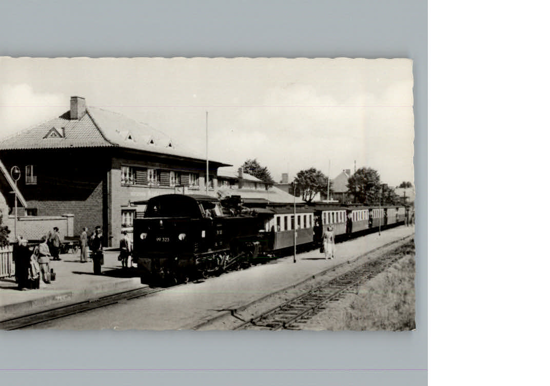 Kuehlungsborn Ostseebad Eisenbahn