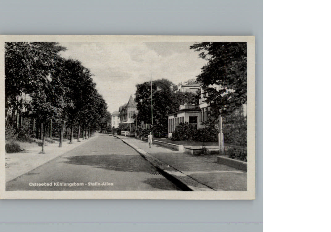 Kuehlungsborn Ostseebad Stalin Allee