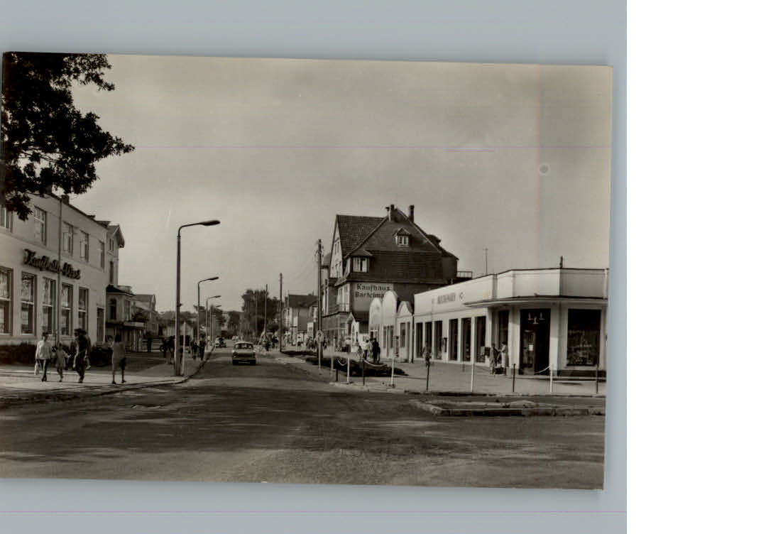 Kuehlungsborn Ostseebad Maxim - Gorki - Strasse