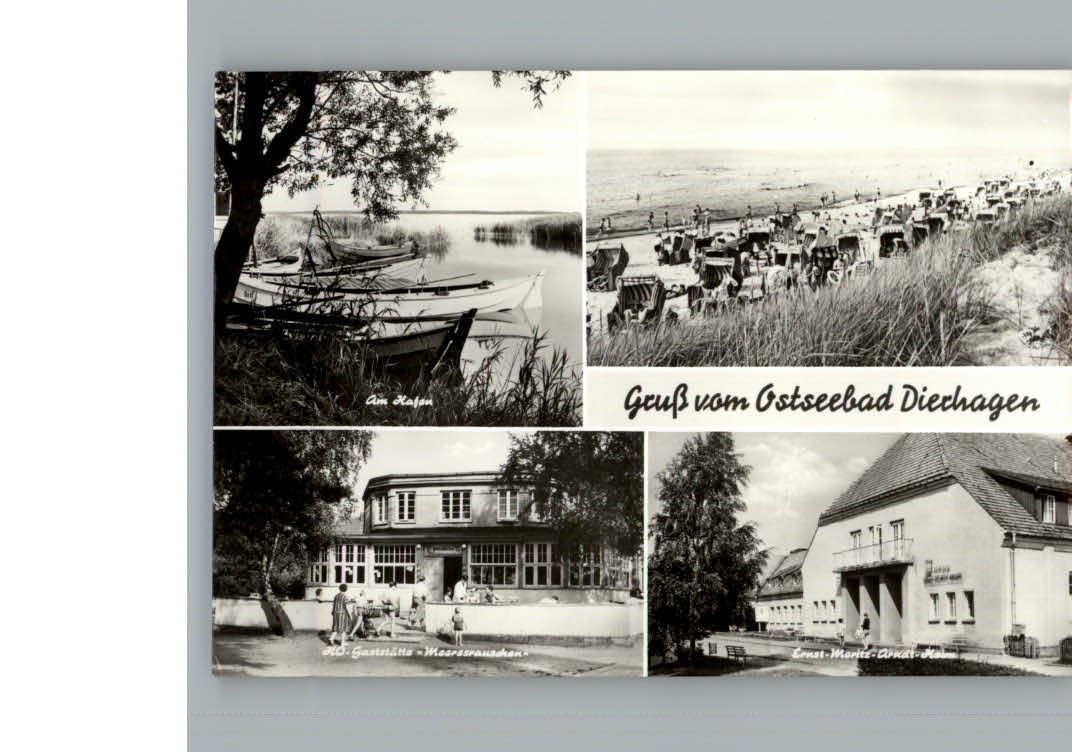 Dierhagen Ostseebad Gaststaette Meeresrauschen