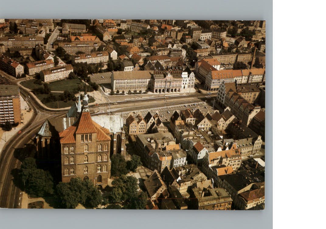 Rostock Fliegeraufnahme