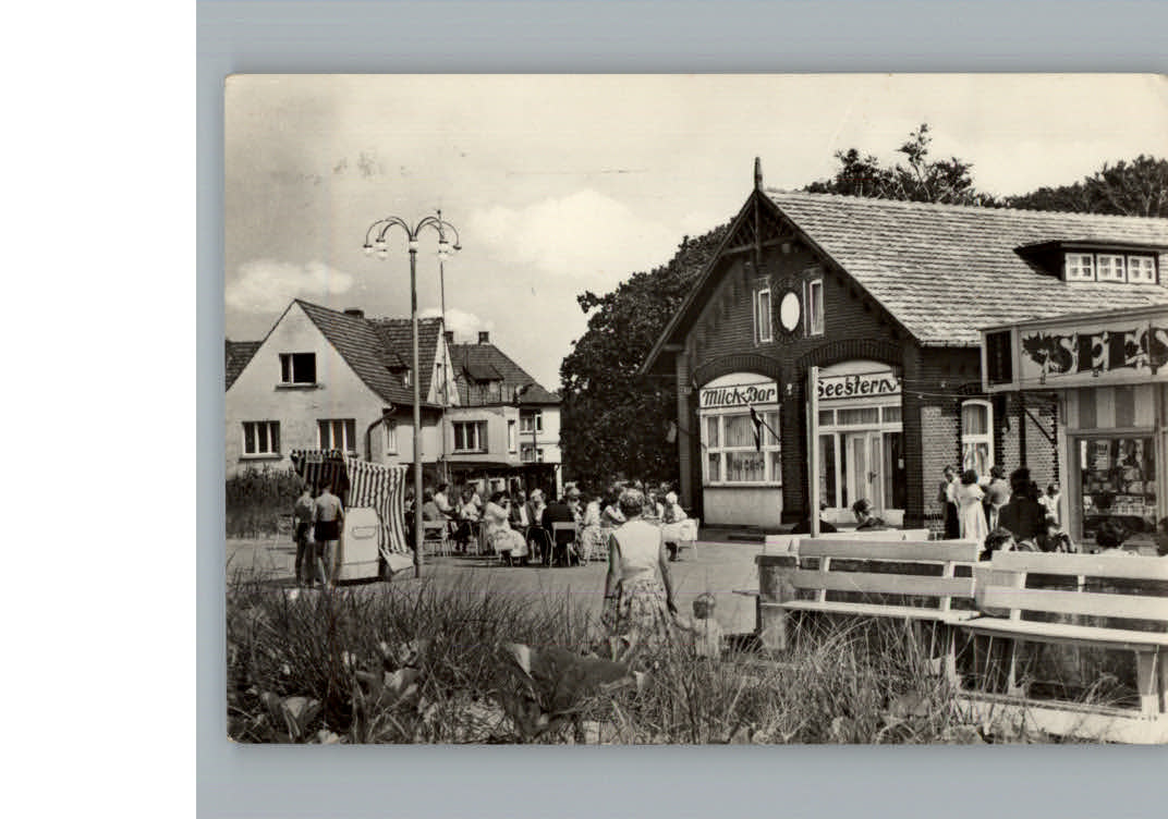 Graal-Mueritz Ostseebad Cafe Milchbar Seestern