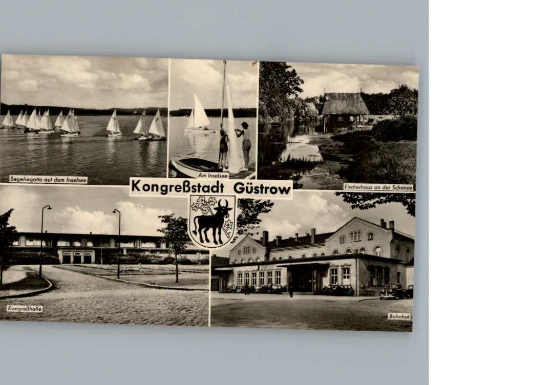 Guestrow Mecklenburg Vorpommern Bahnhof