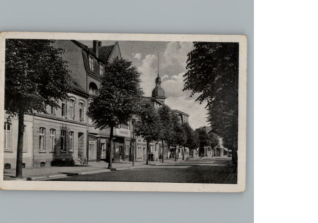 Guestrow Mecklenburg Vorpommern Eisenbahnstrasse
