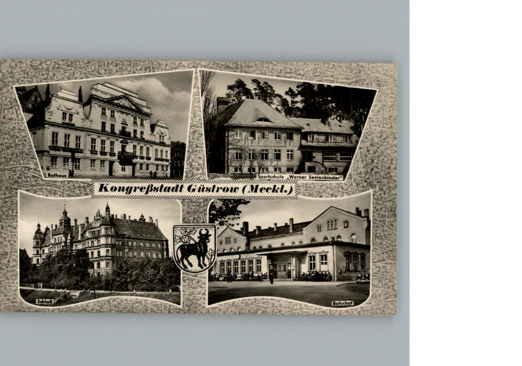 Guestrow Mecklenburg Vorpommern Bahnhof