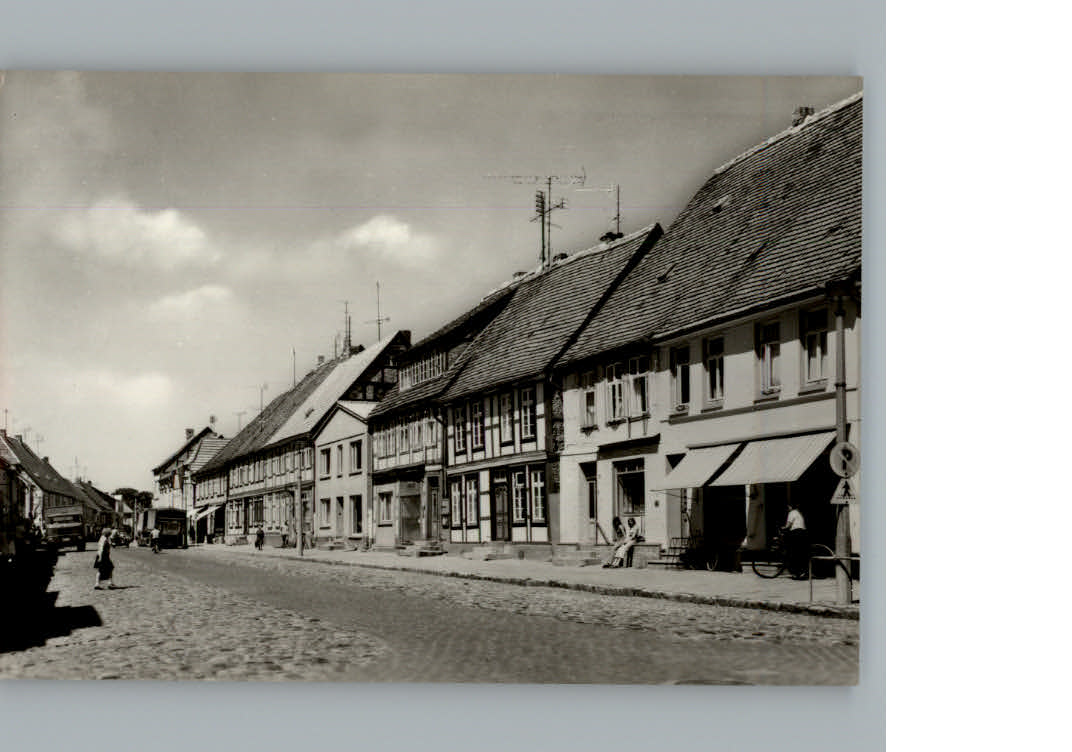 Plau Mecklenburg Karl - Marx - Strasse