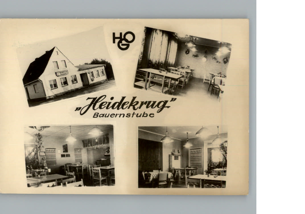 Plau Mecklenburg Gaststaette Heidekrug