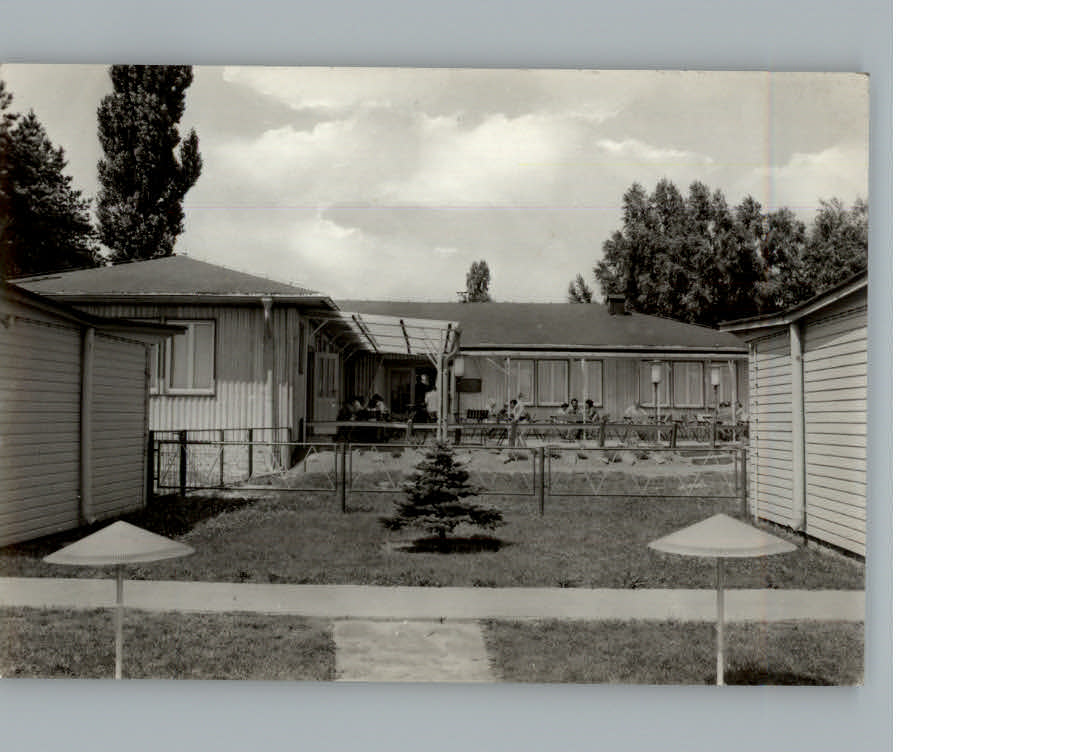 Plau Mecklenburg Gaststaette Hans Fischer