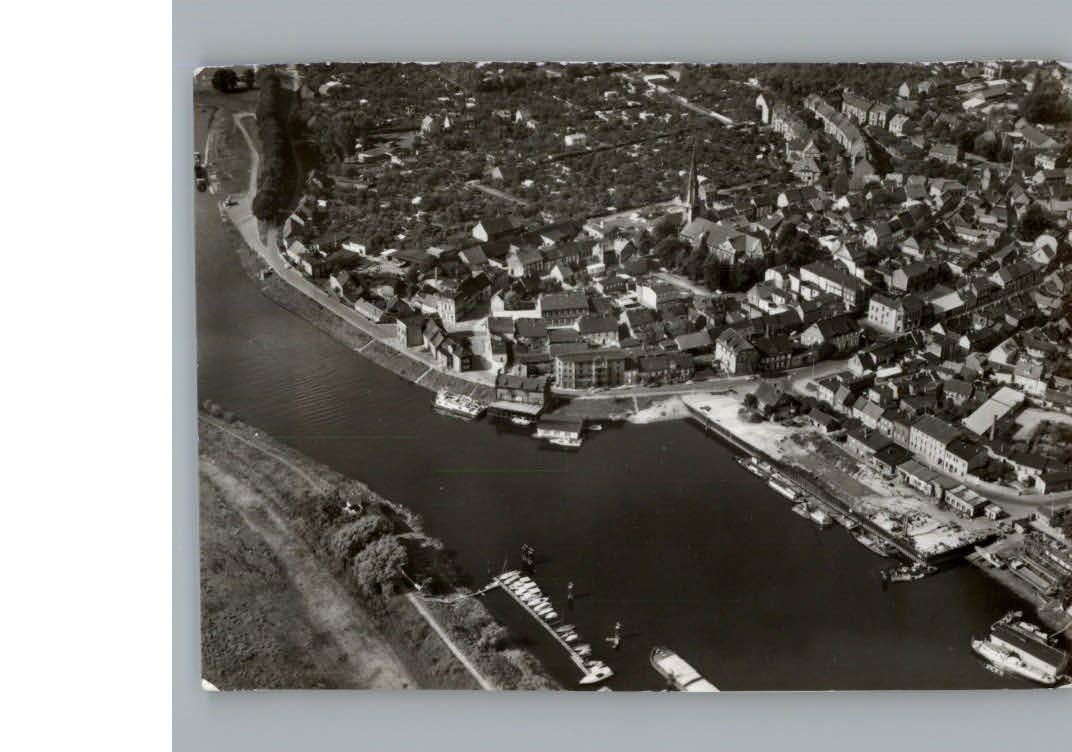 Wittenberge Prignitz Fliegeraufnahme