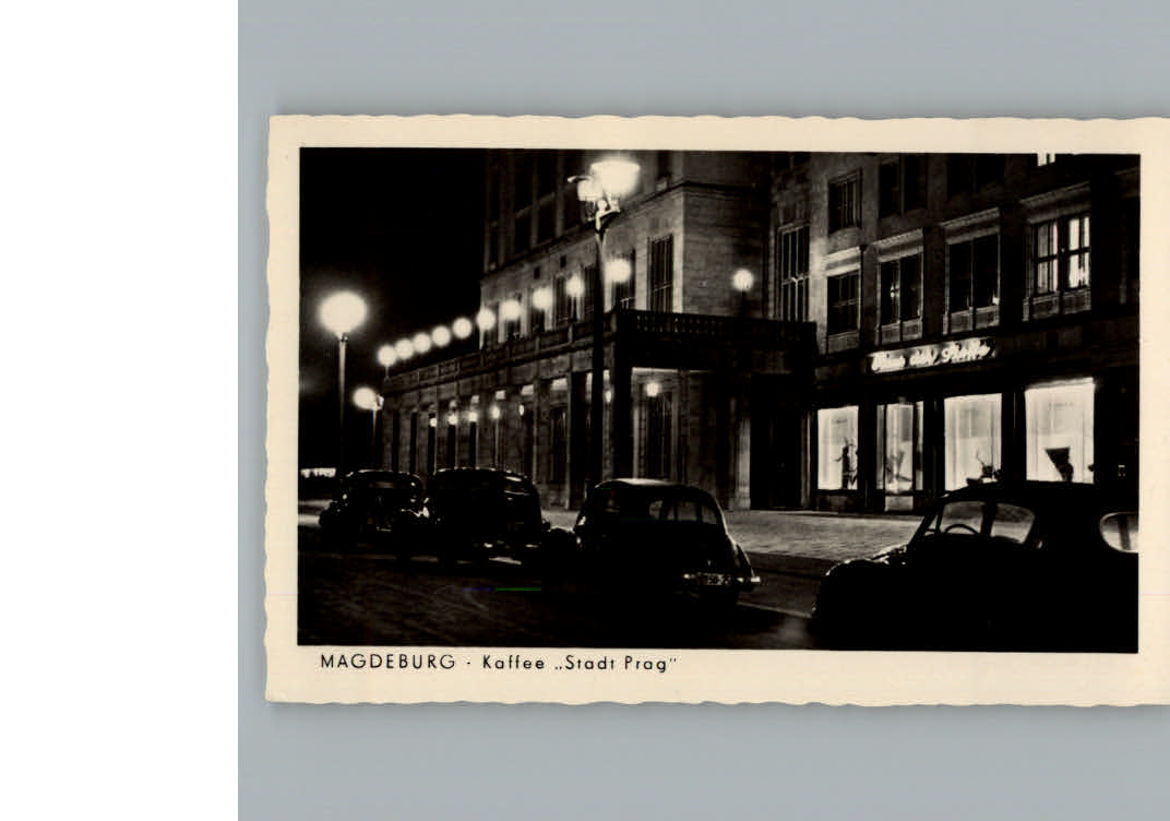 Magdeburg Cafe Stadt Prag
